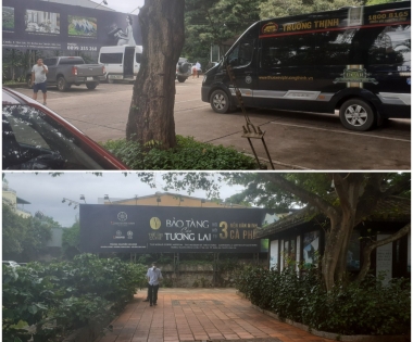Cùng du khách ghé thăm bảo tàng cà phê Trung Nguyên