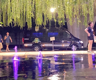 Limousine TRƯỜNG THỊNH  phục vụ đoàn khách đài Loan ăn tối tại Pizza 4P's Hikari Bình Dương 