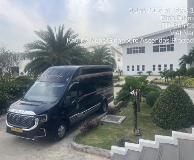 Limousine TRƯỜNG THỊNH hân hạnh được phục vụ Quý Khách đi làm việc tại Bình Dương