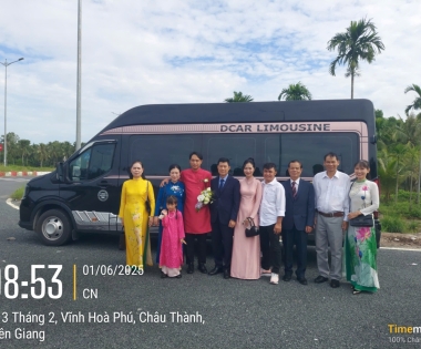 Limousine TRƯỜNG THỊNH hân hạnh phục vụ Quý Khách tham dự tiệc cưới tại Rạch Giá, Kiên Giang