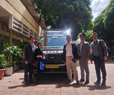 Limousine Trường Thịnh hân hạnh phục vụ đoàn chuyên gia Nhật bản đi công tác và làm việc lại Long Xuyên, An Giang