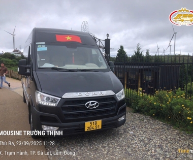 Limousine Trường Thịnh hân hạnh được phục vụ đoàn khách Hàn Quốc đi tham quan du lịch tại TP. Đà Lạt