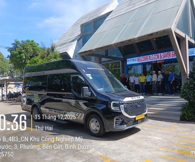 Limousine Trường Thịnh hân hạnh được phục vụ đón đoàn khách Hàn Quốc đi làm việc và đánh Golf tại Bình Dương